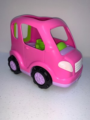 fisher price little people pink car