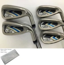 XXIO CROSS 2021 5s Iron Set / 7-9 PW AW / Flex R / NS PRO 860GH DST for XXIO