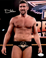 Duke Hudson Signed WWE NXT Breakout Tournament 8x10 Photo Chase U JSA COA