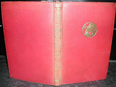 RUDYARD KIPLING 2nd JUNGLE BOOK Full RED LEATHER 1917 illustrated Mowgli SECOND
