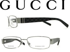New GUCCI GG 2902 85K 51mm Eyewear Ruthenium Black Frame Eyeglasses