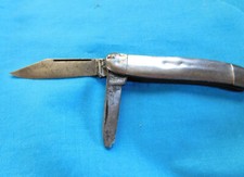 Vintage Hammer Brand 2 Blade Jack Folding Pocket Knife Made in USA By Imperial