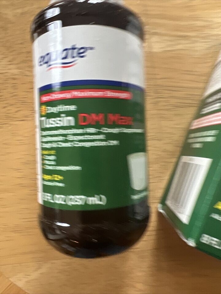 Equate Maximum Strength Daytime Tussin DM Max Cough Suppressant 8oz International Society of