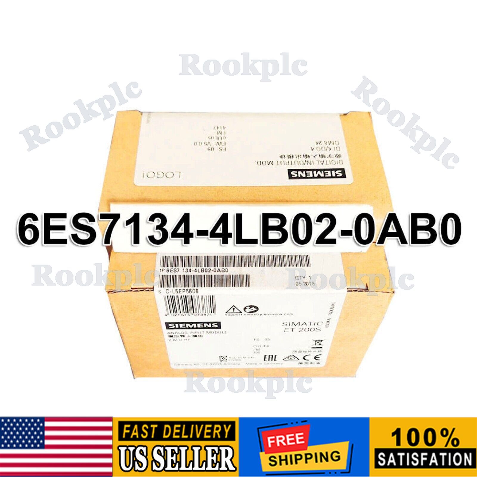 New Siemens SIMATIC DP Electronics module 6ES7134-4LB02-0AB0 6ES7 134-4LB02-0AB0