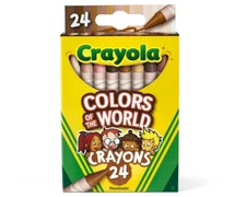 Crayola Colors Of The World Washable Crayons (24) [CRY52-0108]