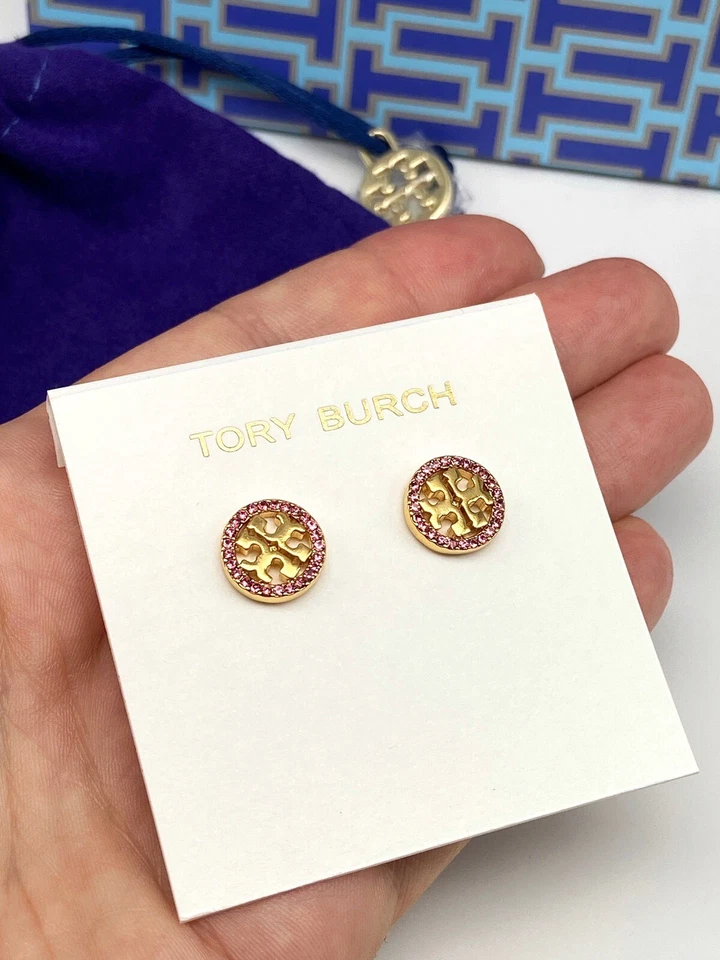 Brincos de cristal Tory Burch Miller - Imagem 4 de 4