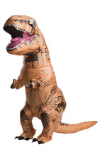 Inflatable T-Rex Costume Adults Fancy Dress Outfit Novelty Dinosaur Jurassic Wor