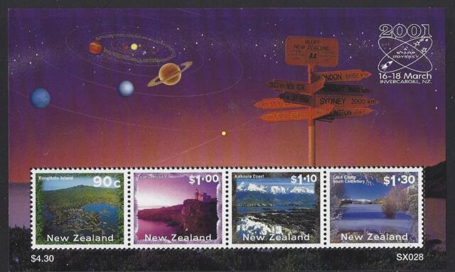 Nueva Zelanda 2001 Un Sello Odyssey Invercargill Nuevo sin Montar MNH Nueva Zelanda 2001 Un Sello Odyssey Invercargill Nuevo sin Montar MNH