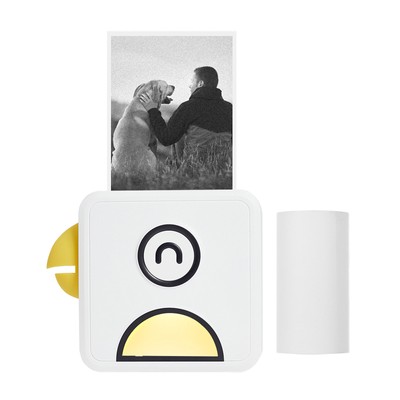 Mini Portable Inkless Printer Bluetooth for Journals Crafts Travel Photos 57mm