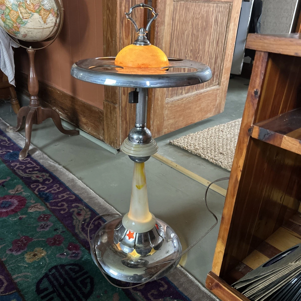 Art Deco Smoking Stand In Collectible Ashtrays | eBay