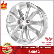 For Mazda 3 New OEM Design Wheel 18" SiLver 2014-2017 Replacement Rim 64962