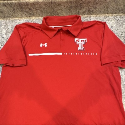 Under Armour Texas Tech Red Raiders Victory Polo. Size L
