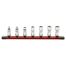 39014 7-piece 14-inch Drive Sae Universal Flex Socket Set 39014 7-piece 14-inch Drive Sae Universal Flex Socket Set