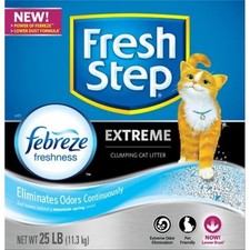 Fresh Step 10044600607624 22 lbs Extreme Clumping Cat Litter Scented