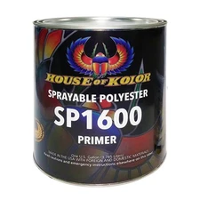 House of Kolor SP1600 Low VOC Gray Sprayable Polyster Primer (Gallon)