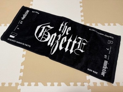 the GazettE Ninth Proof Towel