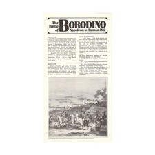 SPI Battle of Borodino, The  Napoleon in Russia, 1812