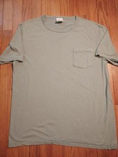 Made in USA Goodwear Pocket T Heavyweight Green Men's L