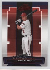 2005 Playoff Absolute Memorabilia Red Jose Vidro #55 0t2