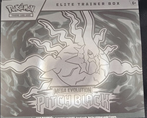 Pokémon Mega Evolution Pitch Black Elite Trainer Box Bundle w/ Accessories