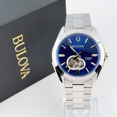 #ad #ad Bulova Surveyor 96A275 Men#x27;s Automatic watch Blue Dial Stainless Steel 42mm $199.06