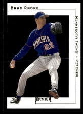 2001 Fleer Premium Brad Radke Minnesota Twins #187