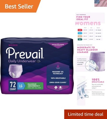 Proven | Large Pull-Up | Women's Incontinence Protective Underwear | Maximum ...