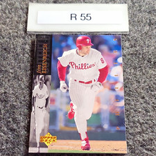 Upper Deck 1994 Jim Eisenreich #157 Philadelphia Phillies Rookie Baseball Card. rookie card picture