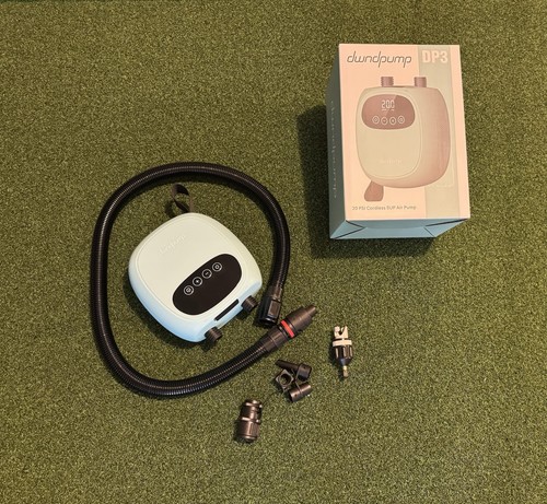dwndpump 20PSI Double Action Rechargeable Paddle Board Pump SUP Kayak Pump