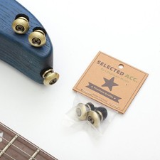 "2x Gitarrengurtknopfschl&ouml;sser zur sicheren Befestigung von Gitarrengurten"