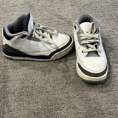 Nike Air Jordan 3 Retro Midnight Navy PS DM0966-140 Size 12c Shoes Sneaker Bball