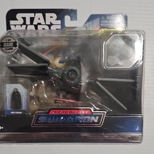 Micro Galaxy Squadron Star Wars Kylo Ren's TIE Fighter   0017  RARE 1 of 15 000