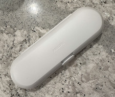 PHILIPS SONICARE WHITE TRAVEL CASE FOR ELECTRIC TOOTHBRUSH CASE ONLY
