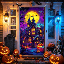 Halloween Door Cover 35.4" X 70.9"