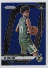 2024-25 Panini Prizm Blue Prizm 39/199 AJ Johnson #251 1t4l