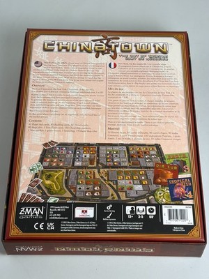 Chinatown Board Game Z-Man Games %100 Complete OOP Nice | eBay