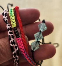 Adjustable Bracelet Handmade Braided Bracelet 3 Pieces For Girls Or Teenagers