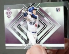 🔥2025 Topps Transcendant Chrome  HYESEONG KIM ROOKIE RC La Dodgers 🔥