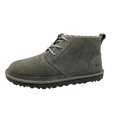 Men's 8 - UGG Shoes Neumel Charcoal Gray Casual Suede Chukka Boots 3236