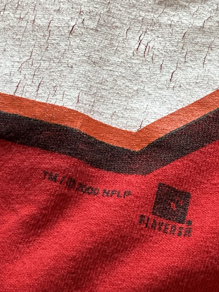 Camiseta roja Tampa Bay Buccaneers Warrick Dunn #28 Foto 3 de 4