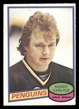1980-81 O-Pee-Chee #367 Randy Carlyle
