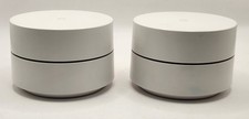 Lot Of 2 Google Wifi Mesh Router AC-1304 Wi-Fi Point Puck TESTED No Cables