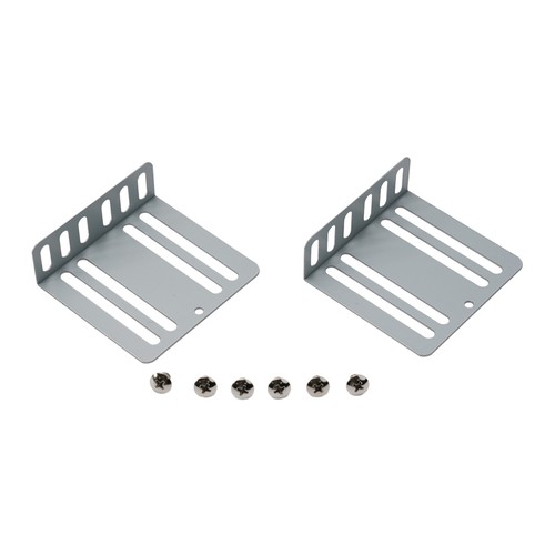 Installation Kit Car Radio 2 Brackets 2 Din 70x75x24mm 8 Screws Accessories - Picture 15 of 23