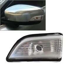 1pc Front Left Wing Mirror Indicator Light Lamp Lens For Volvo XC60 2008-2013
