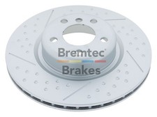 Euro-Line Carbon+ Rotor (Pair) Bmw 2 Series (F20) M Rea 345Mm  Dimpled & Slotted