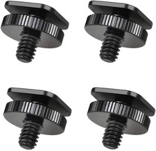 4 Pack 1/4 Inch Camera Adapter Screws: Versatile Flash Hot Shoe Mounts For DSLR