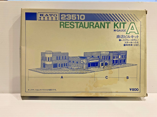 Kato. N Scale. Restaurant Kit. P/N 23510 - A.  As New. | Condition: New