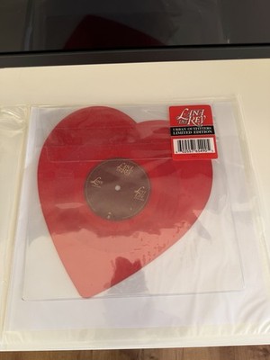 Love/ Lust for Life Heart Vinyl Lana Del Rey Urban Outfitters