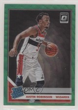 2019 Panini Donruss Optic Fanatics Box Set Green Wave Prizm Justin Robinson 2it