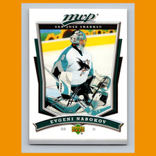 Evgeni Nabokov #263 2007-08 Upper Deck MVP San Jose Sharks Hockey Card NHL